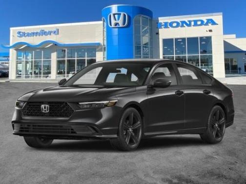 Crystal Black Pearl 2026 Honda Accord Hybrid Sport-L