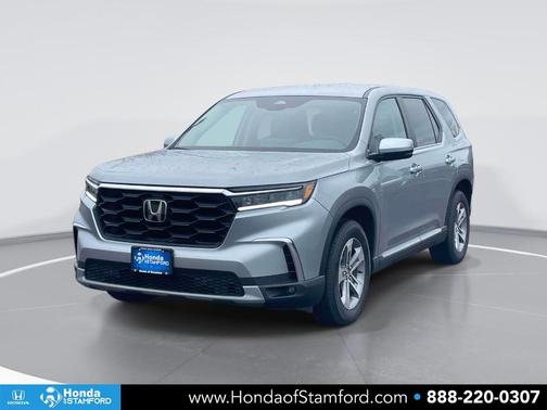 Alabaster Silver Metallic 2025 Honda Pilot EX-L