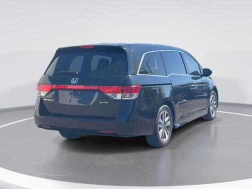 Crystal Black Pearl 2014 Honda Odyssey Touring Elite