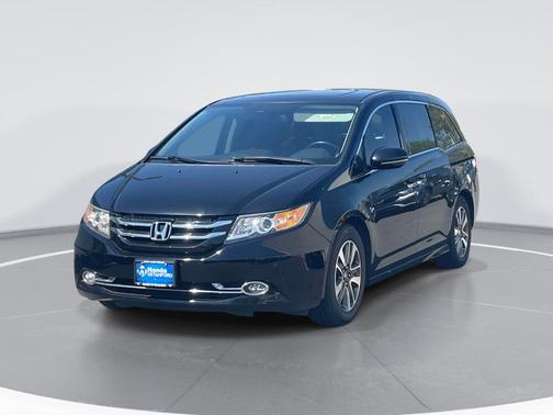 Crystal Black Pearl 2014 Honda Odyssey Touring Elite