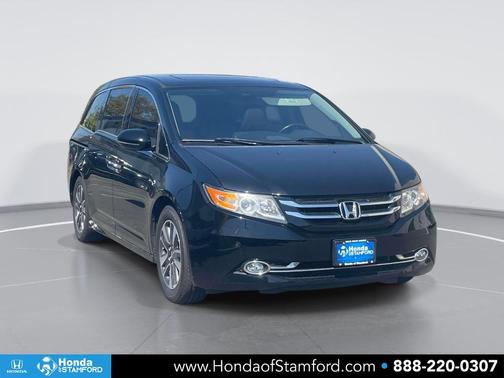 Crystal Black Pearl 2014 Honda Odyssey Touring Elite