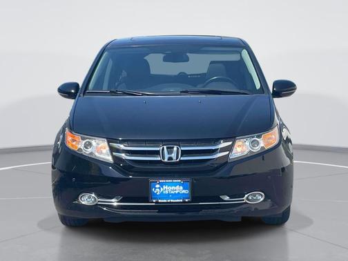 Crystal Black Pearl 2014 Honda Odyssey Touring Elite
