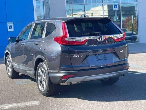 Gray 2017 Honda CR-V EX-L