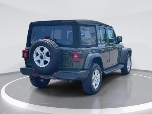 Sarge Green Clearcoat 2023 Jeep Wrangler Sport