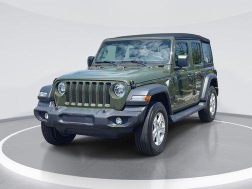Sarge Green Clearcoat 2023 Jeep Wrangler Sport