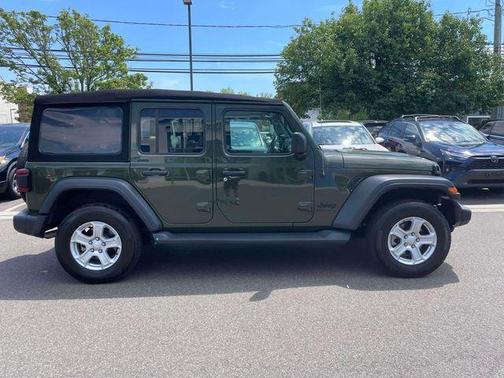 Sarge Green Clearcoat 2023 Jeep Wrangler Sport