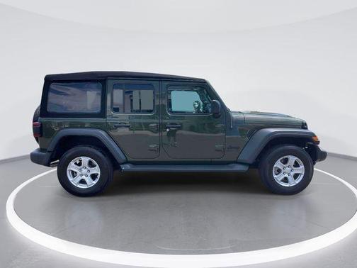 Sarge Green Clearcoat 2023 Jeep Wrangler Sport