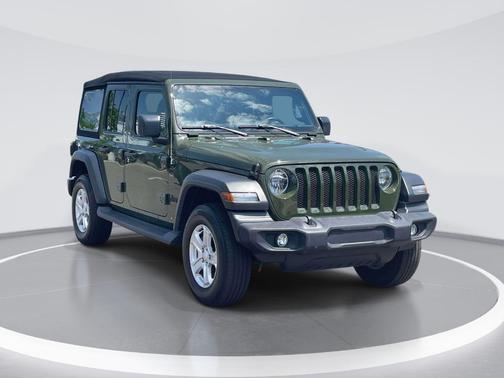 Sarge Green Clearcoat 2023 Jeep Wrangler Sport