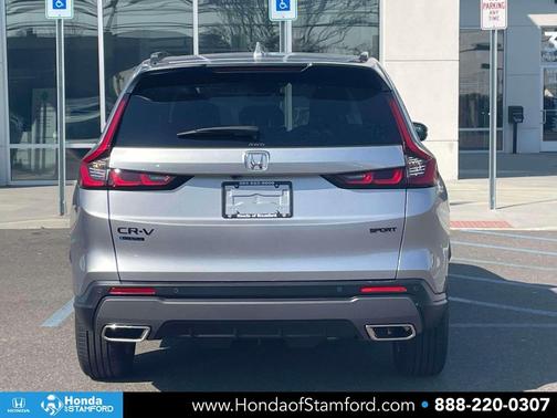 Solar Silver Metallic 2026 Honda CR-V Hybrid Sport-L