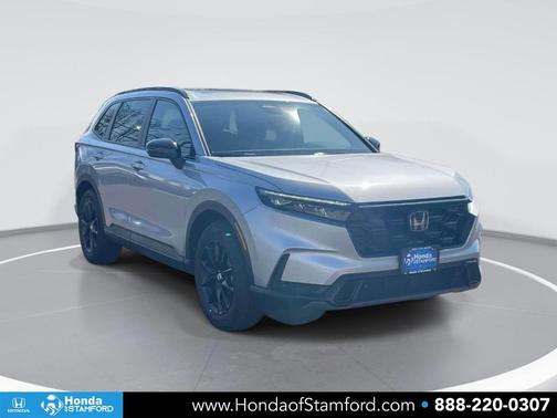 Solar Silver Metallic 2026 Honda CR-V Hybrid Sport-L