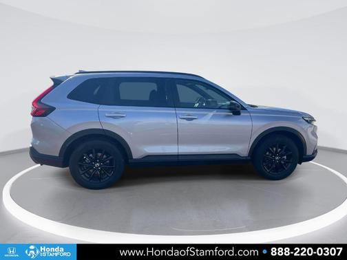 Solar Silver Metallic 2026 Honda CR-V Hybrid Sport-L