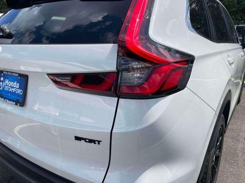 White 2023 Honda CR-V Hybrid Sport