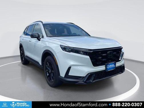 White 2023 Honda CR-V Hybrid Sport