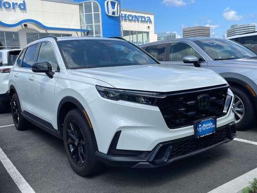 White 2023 Honda CR-V Hybrid Sport