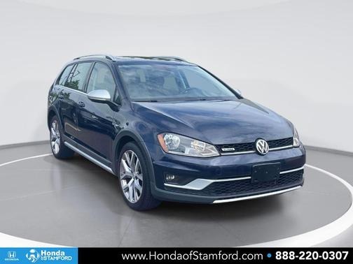 Night Blue Metallic 2017 Volkswagen Golf Alltrack TSI SEL