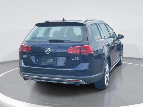 Night Blue Metallic 2017 Volkswagen Golf Alltrack TSI SEL