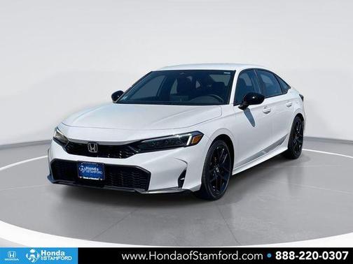 Platinum White Pearl 2026 Honda Civic Sport