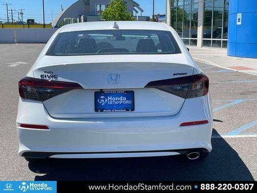 Platinum White Pearl 2026 Honda Civic Sport