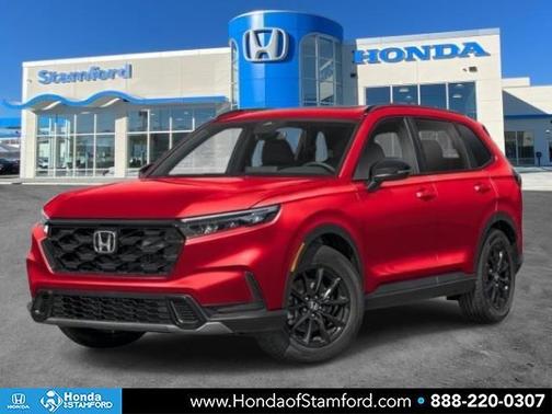 Radiant Red Metallic 2026 Honda CR-V Hybrid Sport