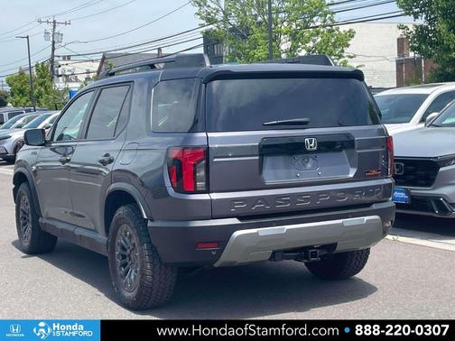 Modern Steel Metallic 2026 Honda Passport TrailSport