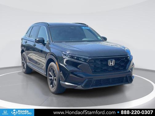 Crystal Black Pearl 2025 Honda CR-V Hybrid Sport-L