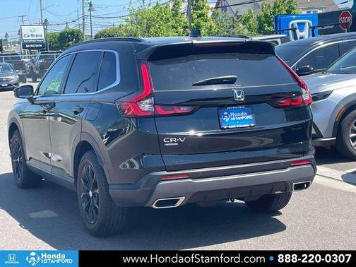 Crystal Black Pearl 2025 Honda CR-V Hybrid Sport-L