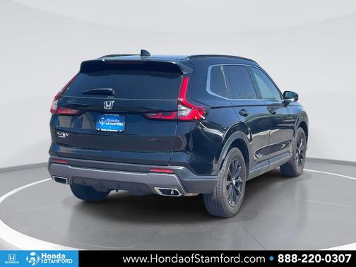 Crystal Black Pearl 2025 Honda CR-V Hybrid Sport-L