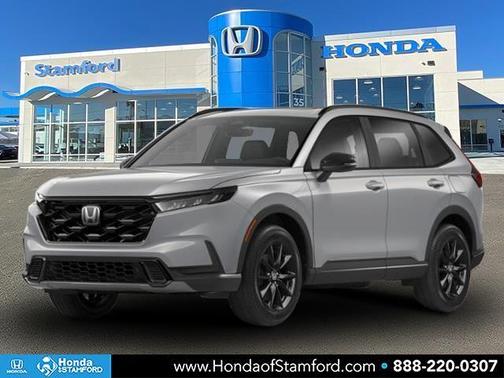 Solar Silver Metallic 2026 Honda CR-V Hybrid Sport-L