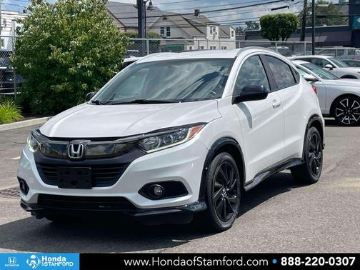 Platinum White Pearl 2022 Honda HR-V Sport