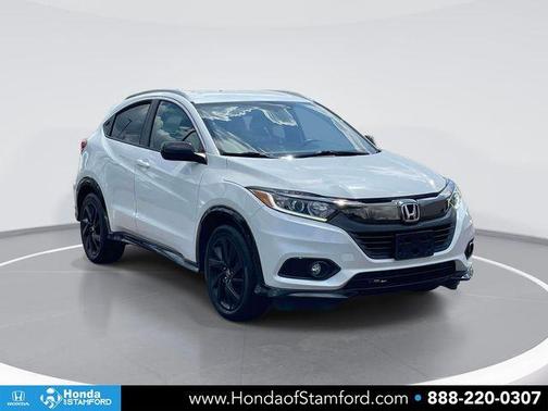 Platinum White Pearl 2022 Honda HR-V Sport