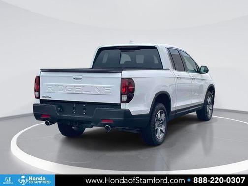 Platinum White Pearl 2025 Honda Ridgeline RTL