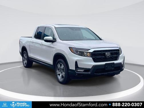 Platinum White Pearl 2025 Honda Ridgeline RTL
