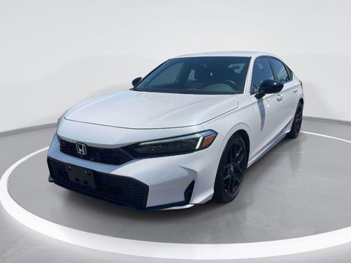 Platinum White Pearl 2026 Honda Civic Sport