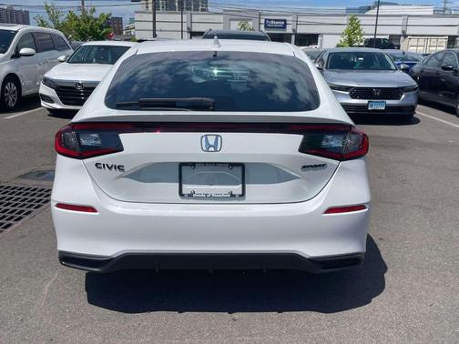 Platinum White Pearl 2026 Honda Civic Sport