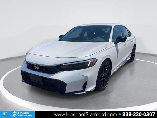 Platinum White Pearl 2026 Honda Civic Sport