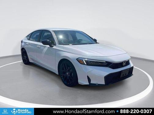 Platinum White Pearl 2026 Honda Civic Sport