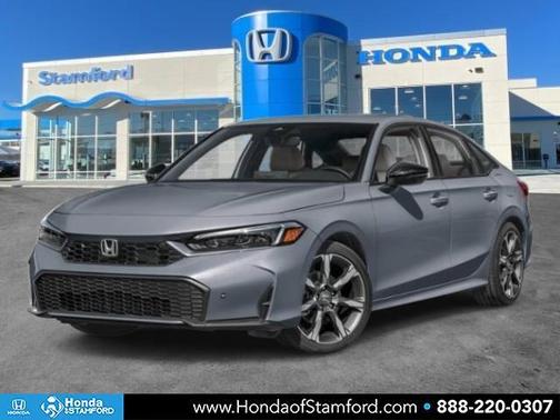 Urban Gray Pearl 2026 Honda Civic Hybrid Sport Touring