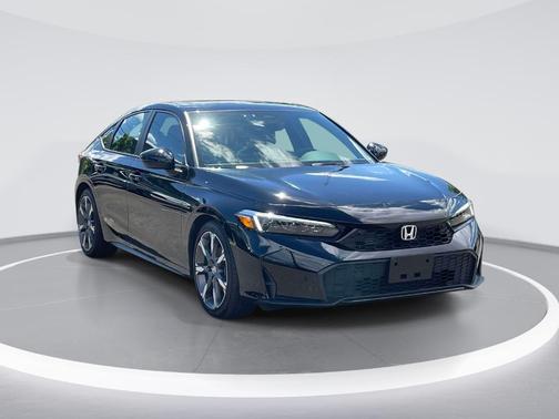 Crystal Black Pearl 2026 Honda Civic Hybrid Sport Touring