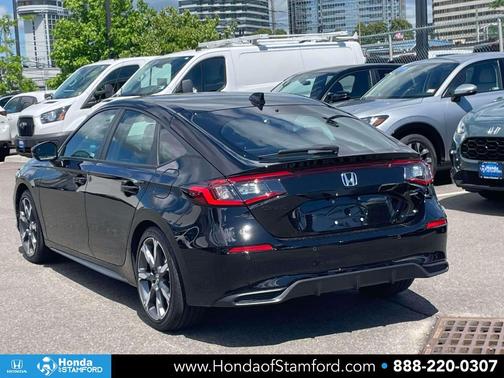 Crystal Black Pearl 2026 Honda Civic Hybrid Sport Touring