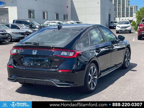 Crystal Black Pearl 2026 Honda Civic Hybrid Sport Touring