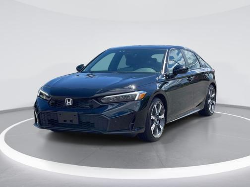 Crystal Black Pearl 2026 Honda Civic Hybrid Sport Touring