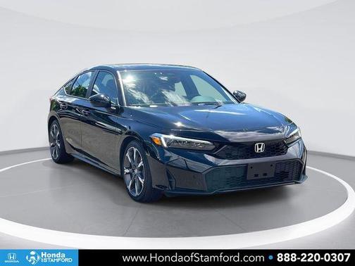 Crystal Black Pearl 2026 Honda Civic Hybrid Sport Touring