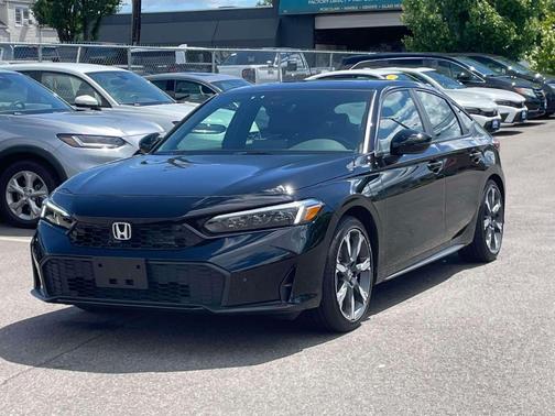 Crystal Black Pearl 2026 Honda Civic Hybrid Sport Touring