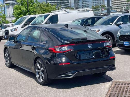 Crystal Black Pearl 2026 Honda Civic Hybrid Sport Touring