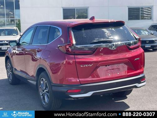 Radiant Red Metallic 2021 Honda CR-V EX-L