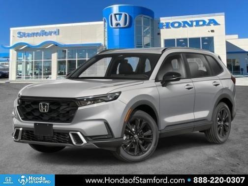 Solar Silver Metallic 2026 Honda CR-V Hybrid Sport Touring