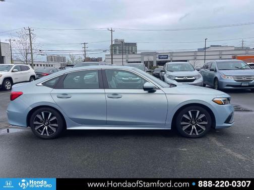 Morning Mist Metallic 2023 Honda Civic EX