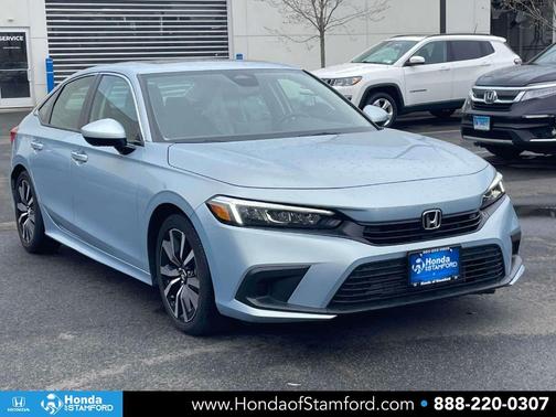 Morning Mist Metallic 2023 Honda Civic EX