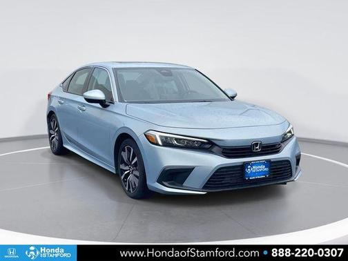 Morning Mist Metallic 2023 Honda Civic EX