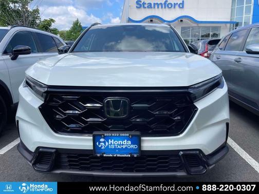 Platinum White Pearl 2023 Honda CR-V Hybrid Sport